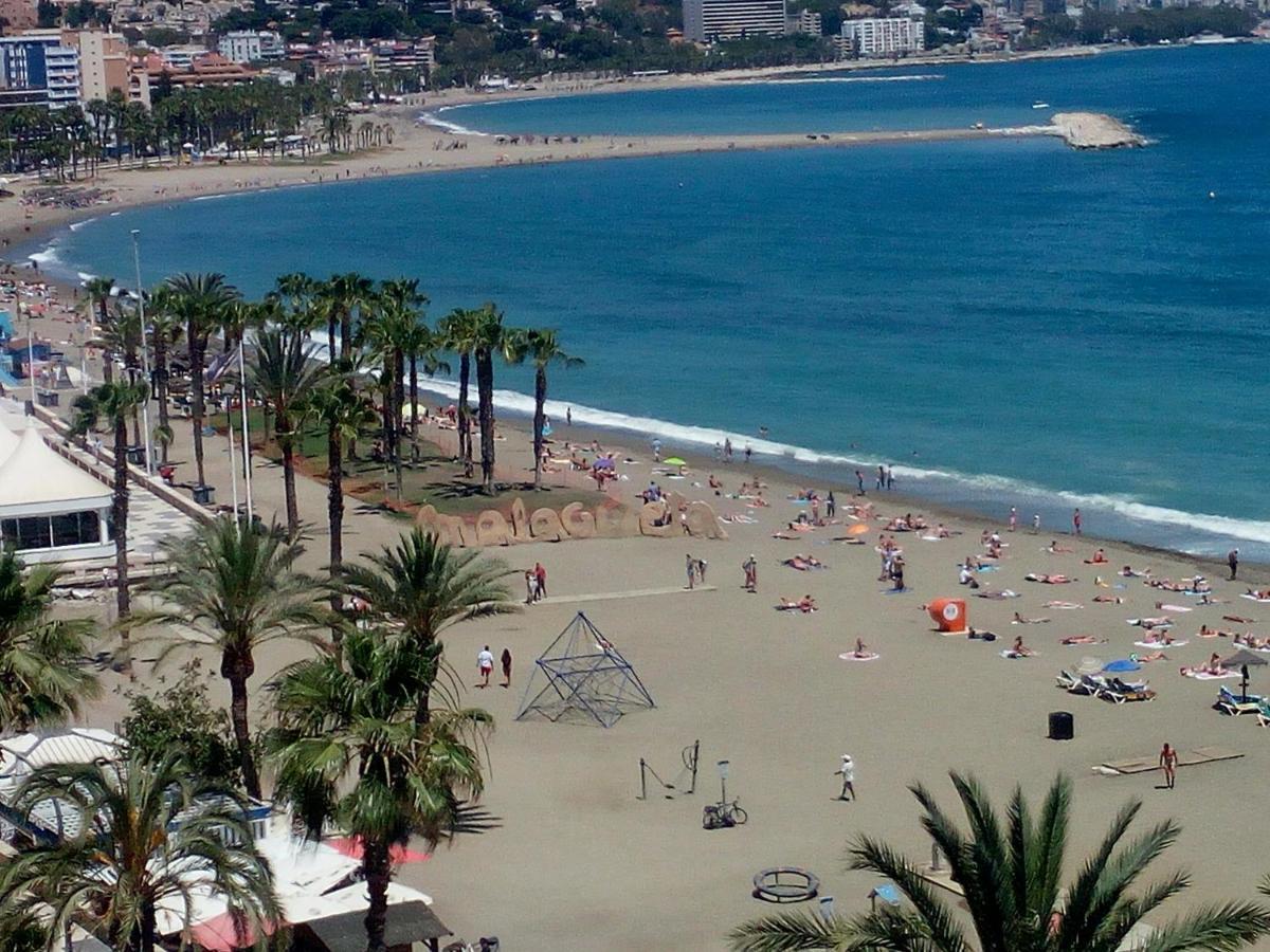 Malagueta Playa Azul Mediterraneo Màlaga Exteriér fotografie